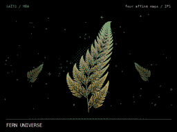 Fern Universe / The Geometry Of Growth