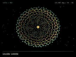 Golden Garden / Phyllotaxis In Motion