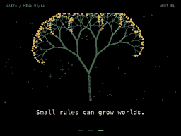 Saito Mind 04 / Rules Become Worlds